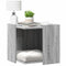 vidaXL - Kattenbakkast - 53x53x51 - cm - bewerkt - hout - grijs - sonoma - eikenkleur