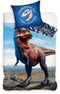 Dreamee Dekbedovertrek T-rex - 140 x 200 cm - Katoen - 60 x 70 cm