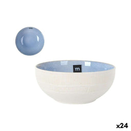 Kom La Mediterránea Calobra Blauw Ø 15,5 cm (24 Stuks)