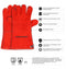 Feuermeister BBQ handschoen Premium BBQ leder rood maat 12