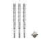 MOXPIFY XQ18S21 - 3-delige SDS Plus-boor 18 x 210 mm - 4 hardmetalen snijkanten
