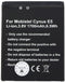 Batterij geschikt voor de Mobistel Cynus E5 batterij Cynus E5 4G E500615050011476