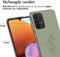 iMoshion Hoesje Geschikt voor Samsung Galaxy A33 Hoesje Siliconen - iMoshion Design hoesje - Groen / Floral Green