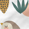 Dekbedovertrek zonder vulling HappyFriday Moshi Moshi Harvestwood Multicolour 105 x 200 cm