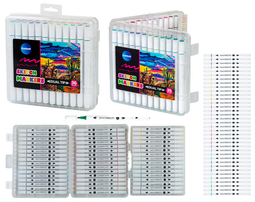 Centrum 89706 - Sketch Markers - Set van 36 - Schrijfdiktes 1,4 en 5 mm