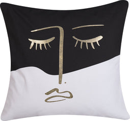 ABELIA - Sierkussen - Multicolor - 45 x 45 cm - Katoen