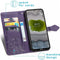 iMoshion Hoesje Geschikt voor Nokia X20 / X10 Hoesje Met Pasjeshouder - iMoshion Mandala Bookcase - Paars