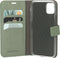 Mobiparts Classic Wallet Case - iPhone 11 Pro - Extra opbergvak - Groen