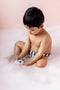 Nuby - Pinguïn Badthermometer - Digitale thermometer 2-in-1 - BPA-vrij - Grijs