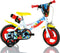 Acamar Films Bing - Kinderfiets 12 Inch - 2 tot 4 Jaar - 90 tot 115 cm - Wit