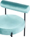 Fauteuil ALPHA Fluweel Turquoise
