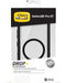 Otterbox Defender XT - Soft Case - MagSafe geschikt met Antimicrobial Technologie - Dark Side (Clear / Black)