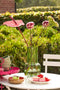 Mica Decorations Missouri Vaas - Glas - Geribbelde afwerking - Groen