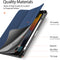 Dux Ducis - Tablet hoes geschikt voor Apple iPad 10 10.9 (2022) - Domo Book Case - Auto Wake/Sleep functie - Blauw