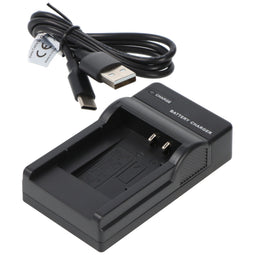 USB Oplader - Compatibel met Olympus Li-50B D-Li92 DB-100 VW-VBX090 Sony NP-150 - Micro USB - Zwart