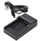 USB Oplader - Compatibel met Olympus Li-50B D-Li92 DB-100 VW-VBX090 Sony NP-150 - Micro USB - Zwart