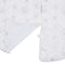 vidaXL - Luxe - Kerstboomrok - Imitatiebont - Wit - Ø 122 cm - Geborduurde sneeuwvlokken