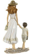 Decoratieve figuren Home ESPRIT Wit Beige 14,5 x 8 x 24,5 cm (2 Stuks)