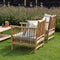 Exotan Loungeset Buiten - Bamboe - Bruin - 86x72x80