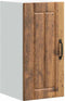 vidaXL - Keukenwandkast - Lucca - bewerkt - hout - oud - houtkleurig