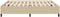 vidaXL - Bedframe - Lichtgroen - Grijs - 200x200 - cm - Corduroy - Stof