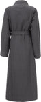 Heckettlane Badjas Wafel - Ochtendjas Unisex - 65% Gerecycled Katoen - Grijs - XL