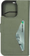 Mobiparts iPhone 14 Pro - Classic Wallet Case - Ruimte voor pasjes - Groen