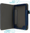 imoshion Ereader Cover / Hoesje Geschikt voor Amazon Kindle (2022) 11th gen - imoshion Vegan Leather Bookcase - Donkerblauw