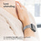 imoshion Bandje Geschikt voor Apple Watch Bandje Series 1-10 / SE / Ultra (2) - 42/44/45/46/49 mm - imoshion Milanees vouwband - Zilver