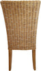 SVJ Eetkamerstoel Rechthoekig - 60 x 48 x 98 cm - Rotan - Lichtbruin