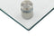 vidaXL - Spatscherm - keuken - 80x50 - cm - gehard - glas - transparant