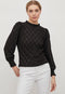 Vila Vikawa - Blouse L/s - Opstaande kraag - Zwart (2022)