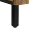 vidaXL - Wastafelkast - 62x33x58 - cm - massief - mangohout