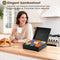 Nimma Theedoos - 9 Compartimenten - Magnetische Sluiting - Bamboe - Zwart