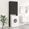 vidaXL - Wasmachinekast - 64x25,5x190 - cm - sonoma - eikenkleurig