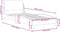 vidaXL - Bedframe - met - hoofdeinde - zonder - matras - 90x200 - cm - fluweel - roze