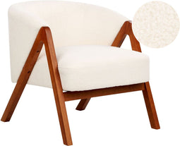 SKEI - Fauteuil - Wit - Bouclé