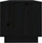 vidaXL - Tv-meubel - 90x35x35 - cm - massief - grenenhout - zwart