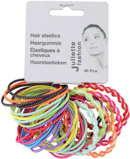 Haarelastiek Kleur, 30st.