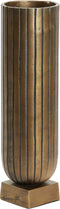Light&living Vaas 11x11x38 cm JIRONA ruw antiek brons