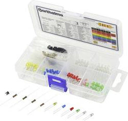 Barthelme LED-assortiment Koud-wit, Warm-wit, Geel, Blauw, Rood, Groen Rond 3 mm
