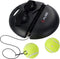 Pure2Improve Tennistrainer - Inclusief 2 tennisballen - 15m koord - Zwart (2 stuks)