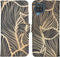 iMoshion Hoesje Geschikt voor Samsung Galaxy A12 Hoesje Met Pasjeshouder - iMoshion Design Softcase Bookcase - Meerkleurig / Golden Leaves