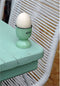 CABANAZ - eierdop, keramiek, EGG CUP, groen