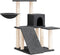 vidaXL - Kattenmeubel - met - sisal - krabpalen - 82 - cm - donkergrijs