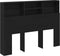 vidaXL - Hoofdbordkast - - - Zwart - Eiken, - 140x19x103,5 - cm, - Gemaakt - van - Bewerkt - Hout