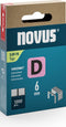 Novus D 53F - Nietjes platte draad 6 mm - 1200 stuks