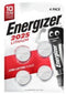 Energizer CR2025 - Knoopcel batterij - Lithium 3V (4 stuks)