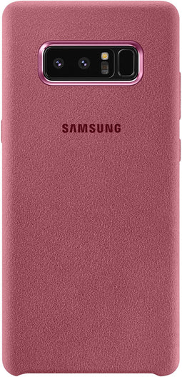 Samsung Galaxy Note 8 - Alcantara leren hoesje - Krasbestendig - Roze