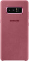 Samsung Galaxy Note 8 - Alcantara leren hoesje - Krasbestendig - Roze